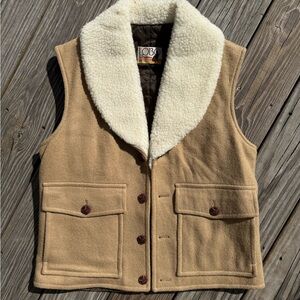 1970s Pendleton Wool Sherpa Vest Men’s M